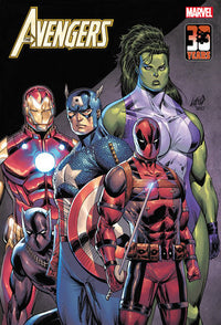 AVENGERS #54 LIEFELD DEADPOOL 30TH VARIANT (Special Order)