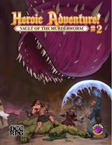 HEROIC ADVENTURE! #2 - VAULT OF THE MURDERWORM (DCC RPG) (Special Order)