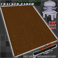 F.A.T. MATS: CORE ENVIRONMENT CRACKED EARTH 6X4 (Special Order)