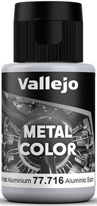VALLEJO: METAL COLOR SEMI MATE ALUMINIUM (Special Order)