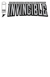 INVINCIBLE FOIL EDITION #1 REPRINT CVR D BLANK SKETCH VAR (Special Order)