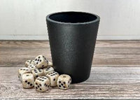 FLEXIBLE DICE CUP BLACK (Special Order)