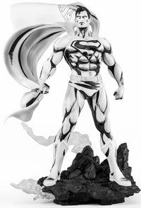 DC HEROES SUPERMAN PX PVC 1/8 STATUE SDCC 2024 BLACK & WHITE VERSION (Special Order)