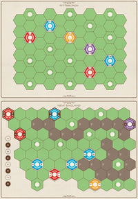 AGE OF STEAM DELUXE MAPS PITTSBURG/SWITZ FRENCH ED (Special Order)