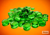 GLASS STONES TRANSLUCENT GREEN (Special Order)