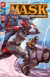 MASK #5 CVR B KARL KERSCHL CONNECTING COVER VARIANT (Special Order)