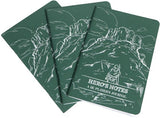 DUNGEON NOTES HERO'S JOURNALS 3PK GREEN (Special Order)