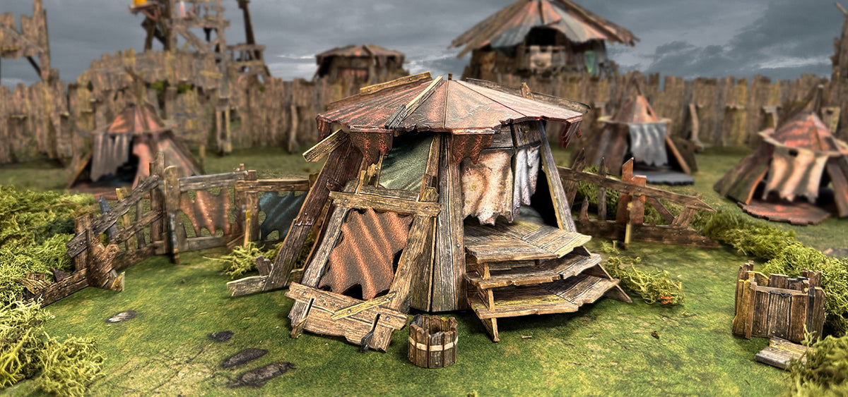 BATTLE SYSTEMS KINGDOM OF HYBERIA UR'GHAAL DWELLINGS (Pre-Order)