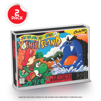 ER ACRYLIC CASE FOR SNES/N64 GAME BOX 2PK (Special Order)