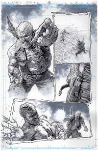 OLYMPUS SAGA: MEGALITH #1 (OF 4) CVR ZD LEWIS LAROSA ORIGINAL ART EDITION 27 (Special Order)