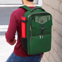 AP ENHANCE CARD STORAGE BACKPACK GREEN (Special Order)