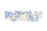 RESIN 7 DICE SET SEA CONCH INCLUSION 16MM (Special Order)