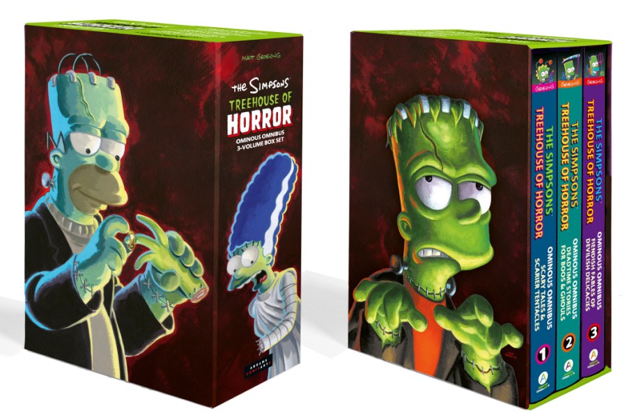 THE SIMPSONS TREEHOUSE OF HORROR OMINOUS OMNIBUS BOX SET: THE COMPLETE COLLECTORS EDITION (Pre-Order)