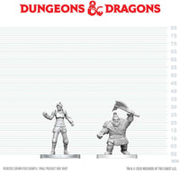 DND UNPAINTED MINIS WV29 CULTIST OF BANE & DWARF ZHENTILAR SOLDIER (Special Order)