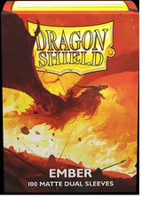 DRAGON SHIELD SLEEVES DUAL MATTE EMBER 100CT (Special Order)