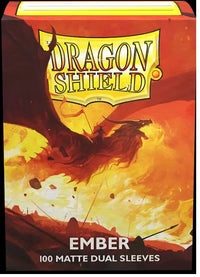 DRAGON SHIELD SLEEVES DUAL MATTE EMBER 100CT (Special Order)