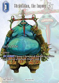 FINAL FANTASY TCG OP PACK JULY 2024 CUCHULAINN THE IMPURE (Special Order)