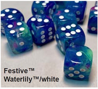 FESTIVE 12D6 WATERLILY/WHITE 16MM (Special Order)
