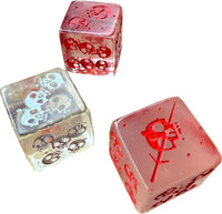 GELATINOUS CUBE: SET OF THREE 1" CUBES (Pre-Order)