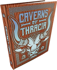 ORIGINAL ADV REINCARN. #9 CAVERNS OF THRACIA LIMITED EDITION MINOTAUR HIDE COVER (5E) (Special Order)