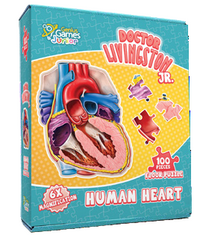 KIDS ORGAN PUZZLE: HUMAN HEART (Special Order)