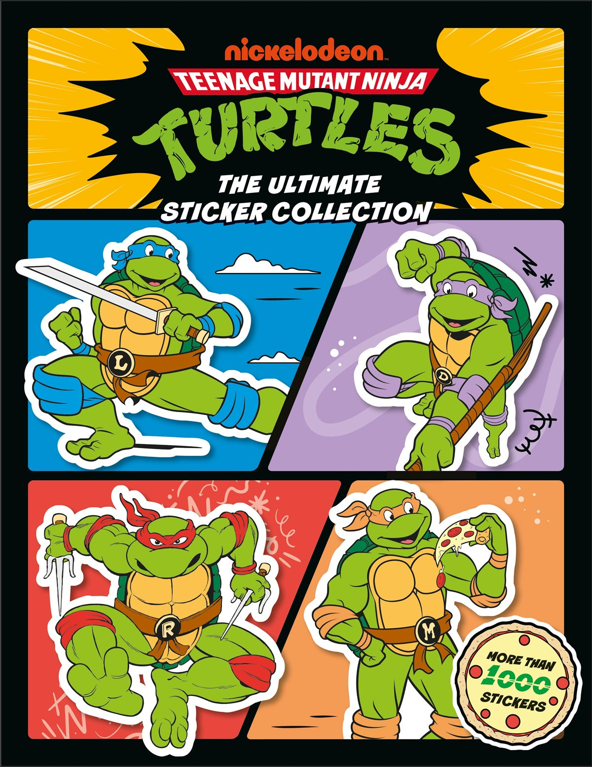 TEENAGE MUTANT NINJA TURTLES ULTIMATE STICKER COLLECTION SC (Pre-Order)