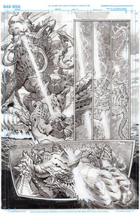 OLYMPUS SAGA: MEGALITH #1 (OF 4) CVR L LEWIS LAROSA ORIGINAL ART EDITION 9 (Special Order)