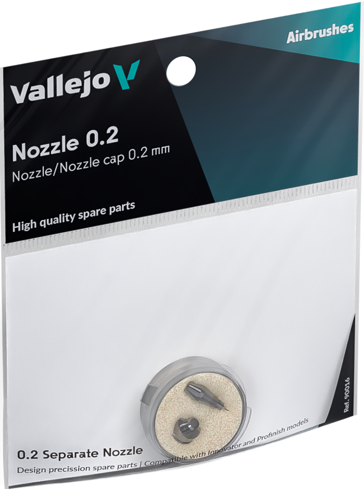 VALLEJO: REPLACEMENT NOZZLE/NOZZLE CAP 0.2 (Pre-Order)