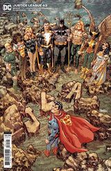 JUSTICE LEAGUE #63 CVR B DAN PANOSIAN CARD STOCK V (Special Order)