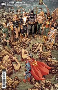 JUSTICE LEAGUE #63 CVR B DAN PANOSIAN CARD STOCK V (Special Order)