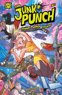 JUNK PUNCH #1 (OF 5) CVR E CARLOS JAVIER OLIVARES FOIL VAR (MR) (Special Order)