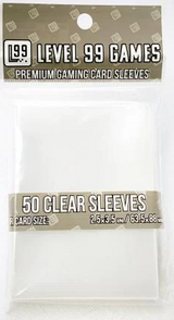 L99 PREMIUM CLEAR SLEEVES STANDARD 50CT (Special Order)