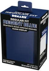 GATHERERS TAVERN DOMARU REGULAR FIT SLEEVES - REGENT BLUE 100CT (Special Order)
