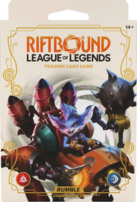 (PRE ORDER) RIFTBOUND LEAGUE OF LEGENDS TCG SPIRITFORGED CHAMPION DECK RUMBLE