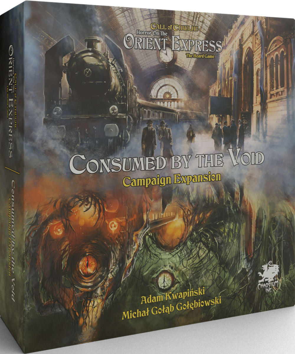 HORROR ON THE ORIENT EXPRESS: THE BOARD GAME CONSUMED BY THE VOID EXPANSION (Pre-Order)