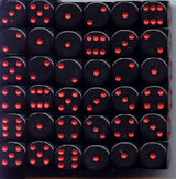 OPAQUE 36D6 BLACK/RED 12MM (Special Order)