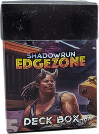 SHADOWRUN EDGE ZONE DECK BOX (2 PACK) (Special Order)