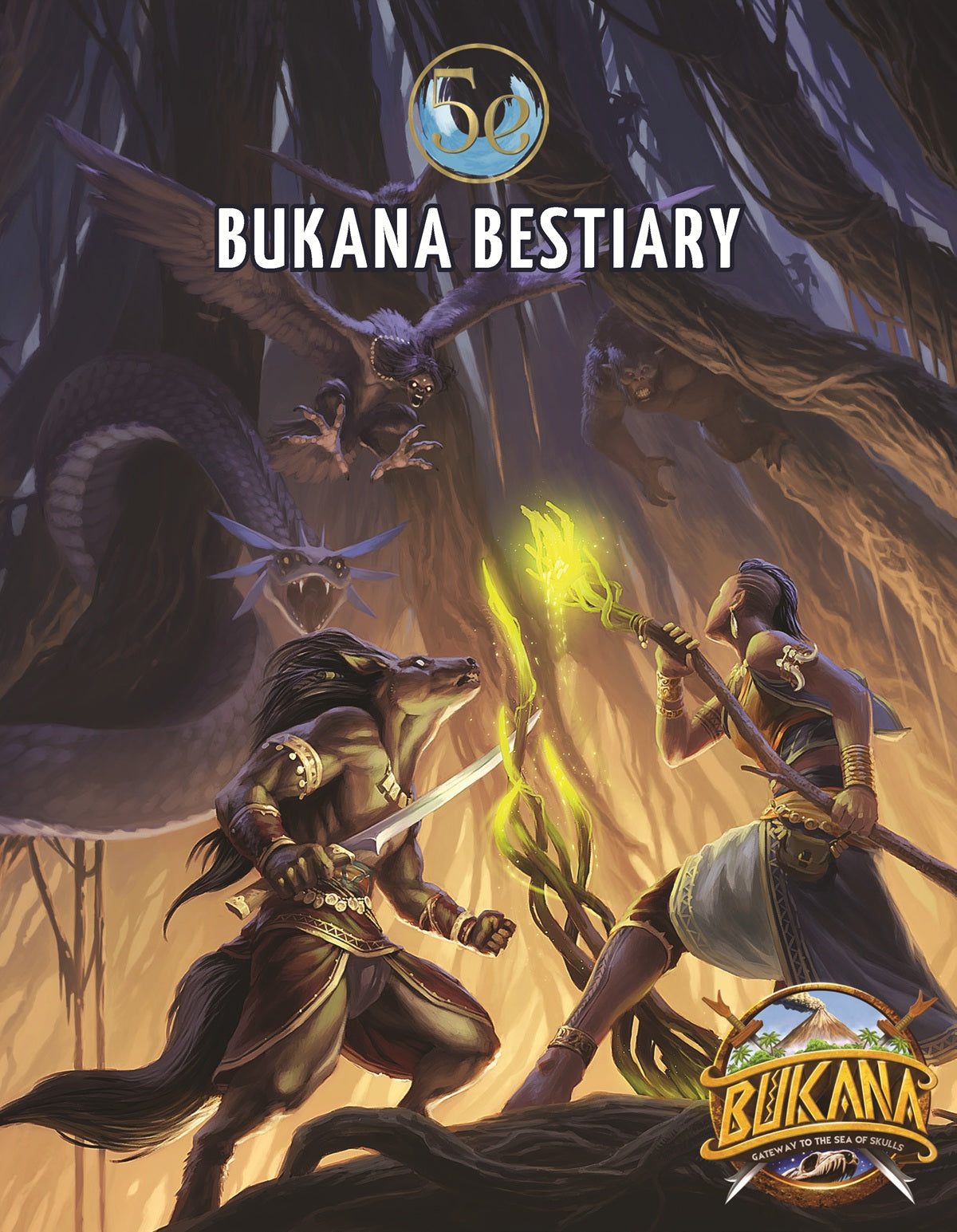 BUKANA BESTIARY: A 5E WAKESONG SUPPLEMENT (Pre-Order)