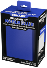GATHERERS TAVERN DOMARU REGULAR FIT SLEEVES - NOBLE BLUE 100CT (Special Order)