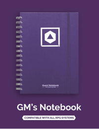 GAME MASTER'S QUEST JOURNAL MYSTIC PURPLE (Special Order)