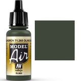 VALLEJO: MODEL AIR OLIVE GREEN RLM80 (17ML) (Special Order)