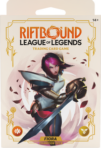 (PRE ORDER) RIFTBOUND LEAGUE OF LEGENDS TCG SPIRITFORGED CHAMPION DECK FIORA
