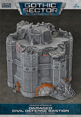 BATTLEFIELD IN A BOX: MUNDUS IMPERIALIS CIVIL DEFENSE BASTION DAMAGED (Special Order)