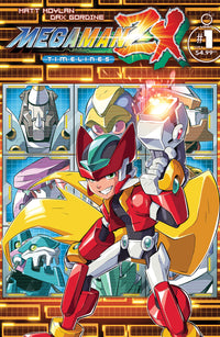 MEGA MAN ZX TIMELINES #1 CVR A GORDINE (Special Order)