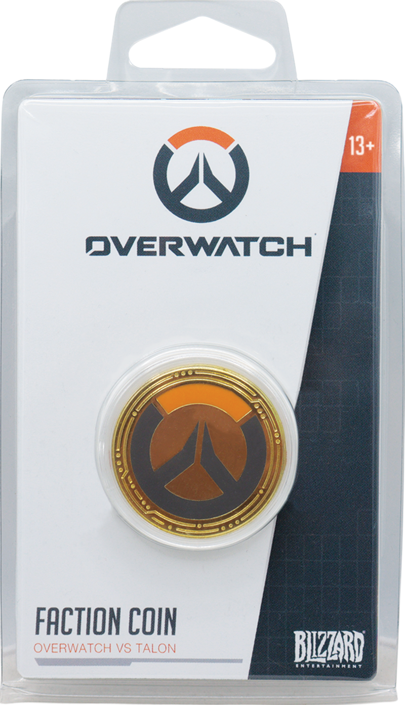 OVERWATCH - LIMITED EDITION FACTIONS COIN (Pre-Order)