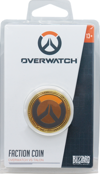 OVERWATCH - LIMITED EDITION FACTIONS COIN (Pre-Order)