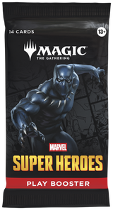 SLEEVED MTG MARVEL SUPER HEROES PLAY BOOSTER (Special Order)