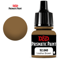 DND PRISMATIC PAINT: LEATHER BROWN 8ML 92.040 (Special Order)