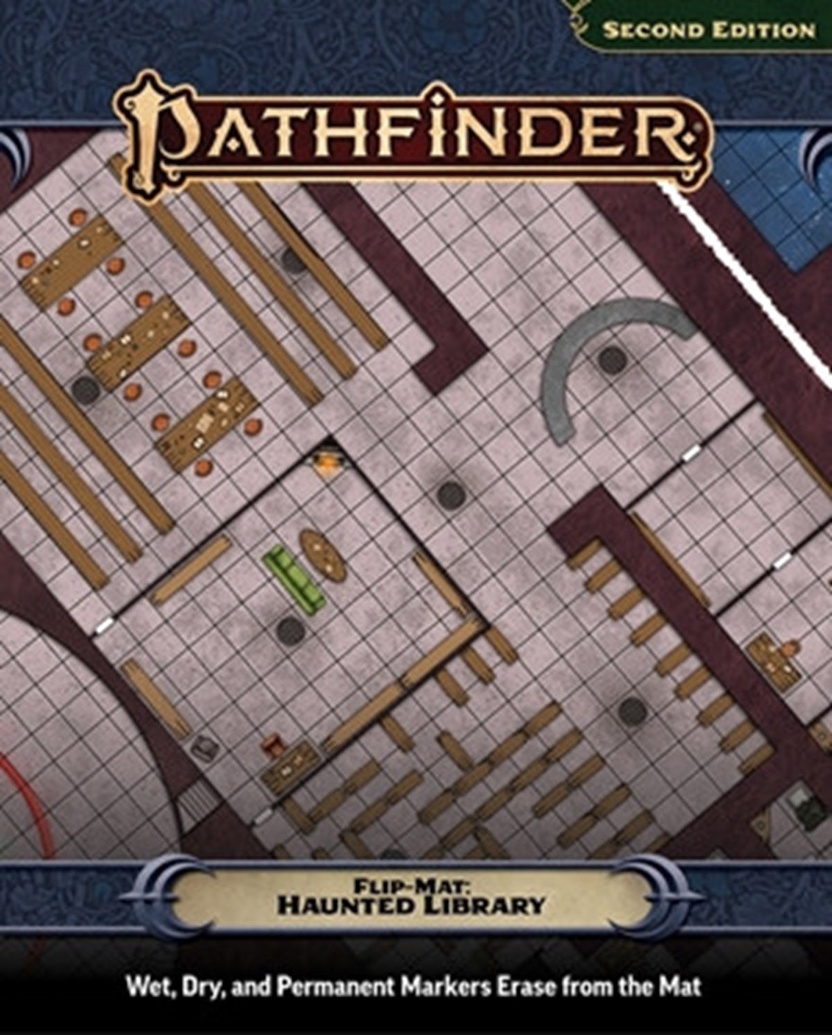 PF FLIP-MAT: HAUNTED LIBRARY (Pre-Order)