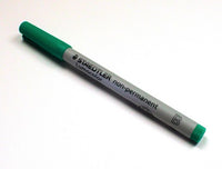WATER SOLUBLE SINGLE GREEN MARKER BROAD TIP (Special Order)